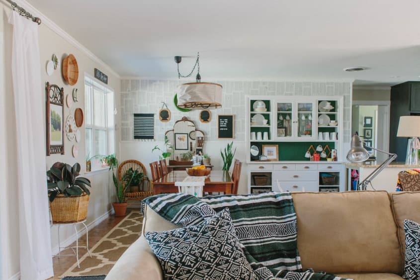 House Tour A Blogger's Easy Going Homemade House Apartment Therapy